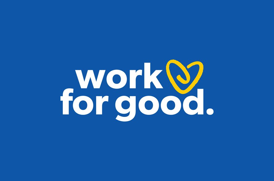 Work for good logo